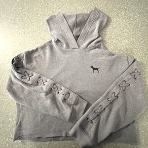 PINK medium crop top sweater